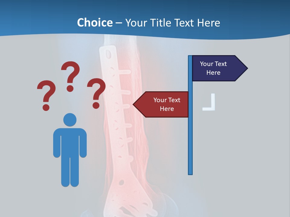 Human Hurt Trauma PowerPoint Template