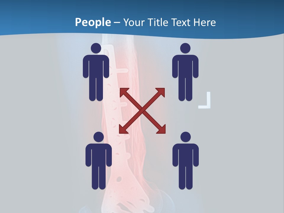 Human Hurt Trauma PowerPoint Template