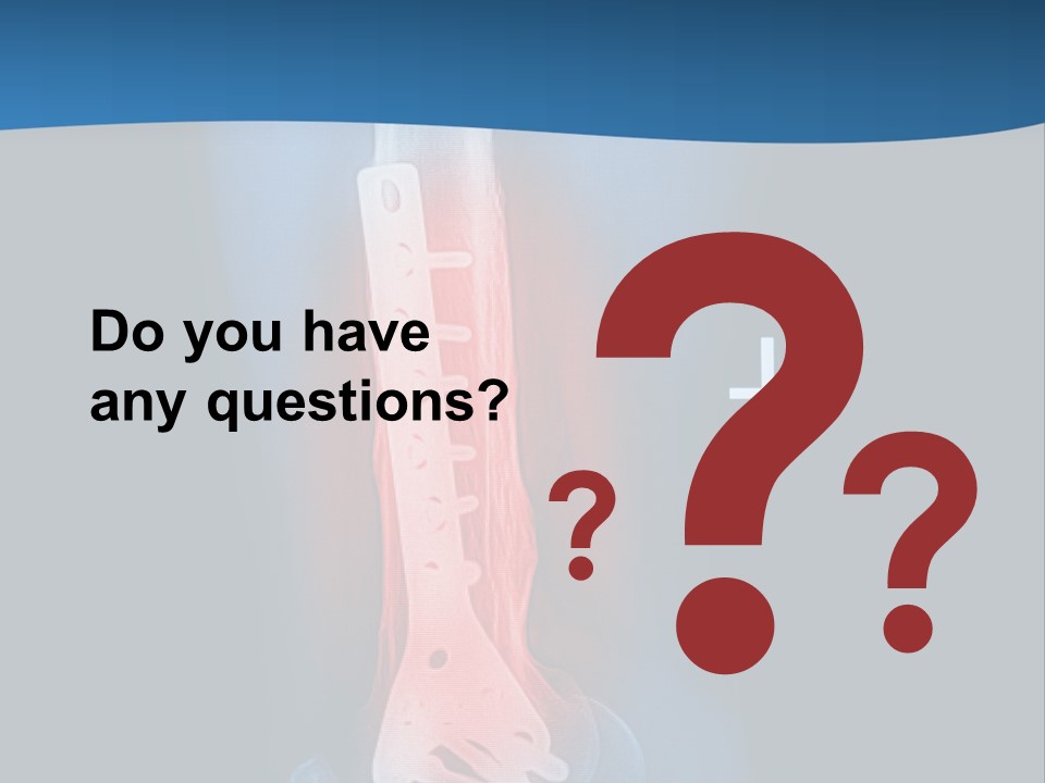 Human Hurt Trauma PowerPoint Template