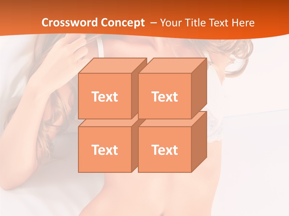 Slim White Glamour PowerPoint Template