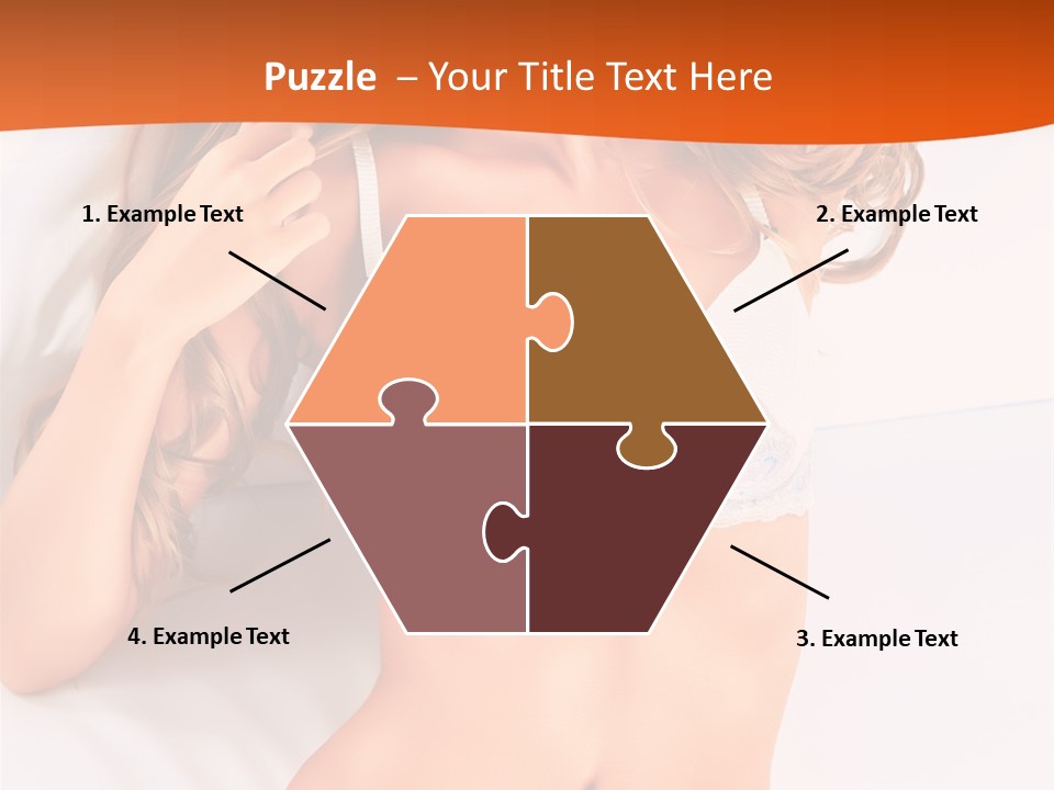 Slim White Glamour PowerPoint Template