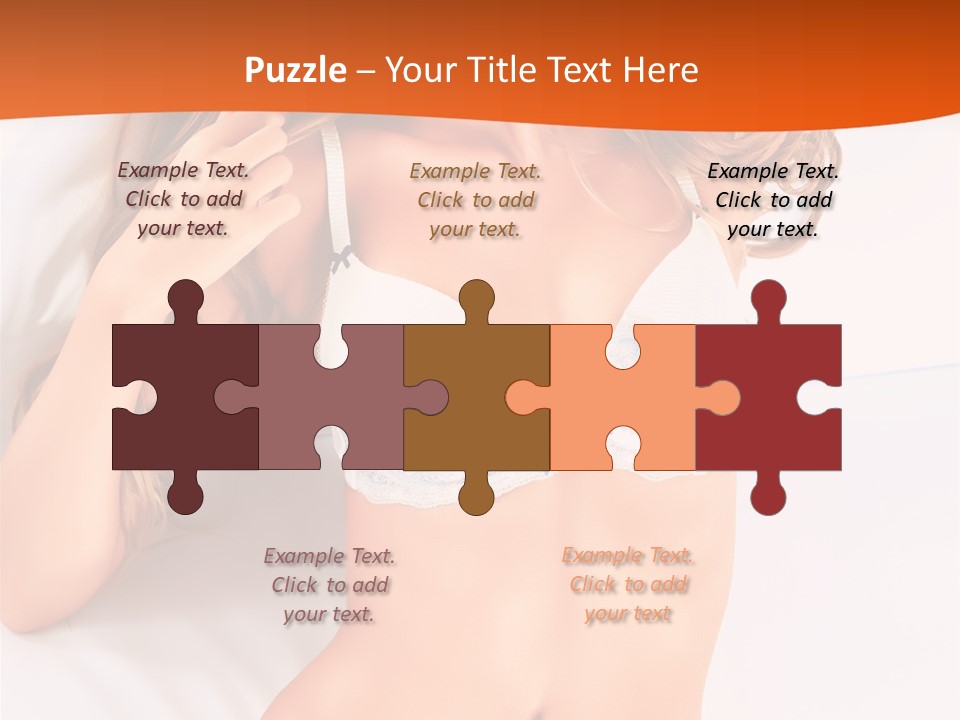 Slim White Glamour PowerPoint Template