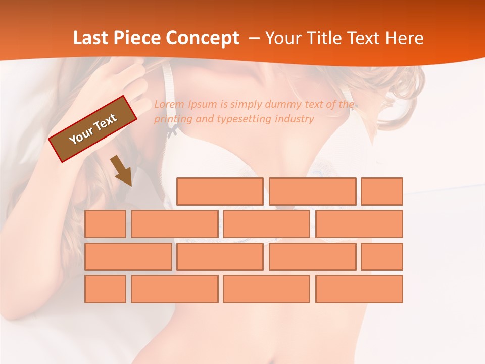 Slim White Glamour PowerPoint Template