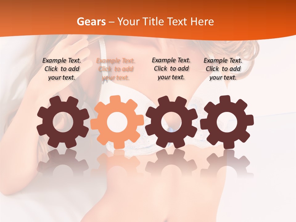 Slim White Glamour PowerPoint Template