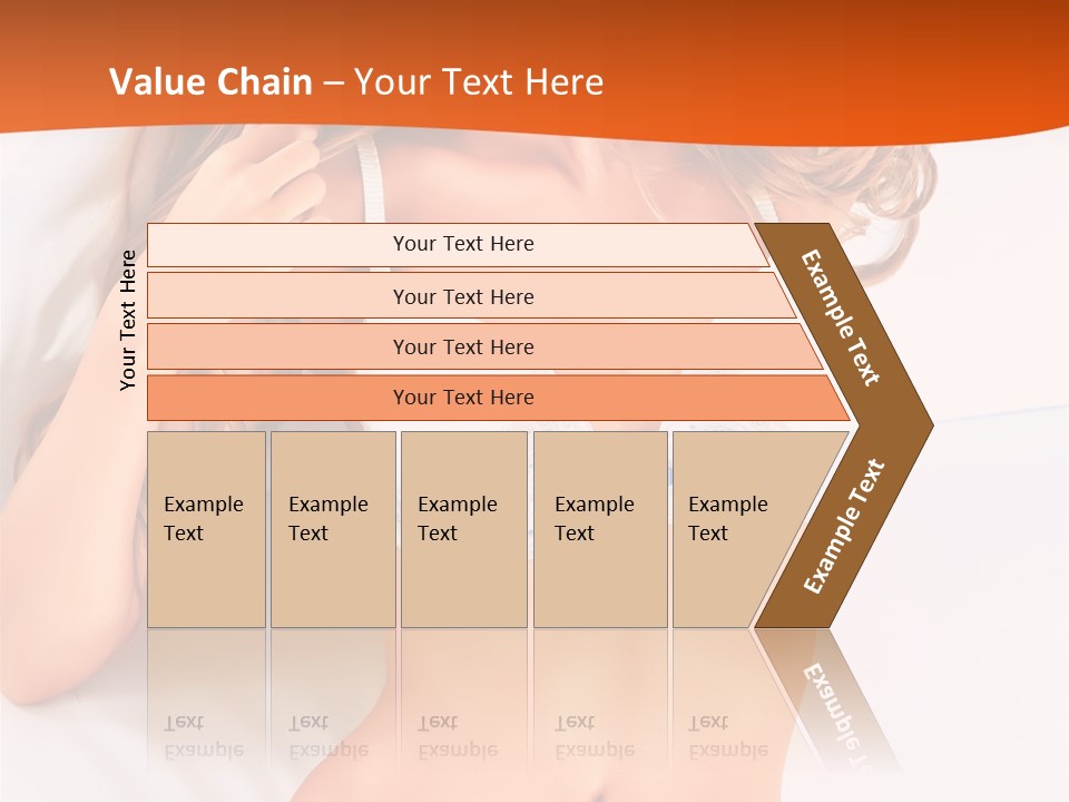 Slim White Glamour PowerPoint Template