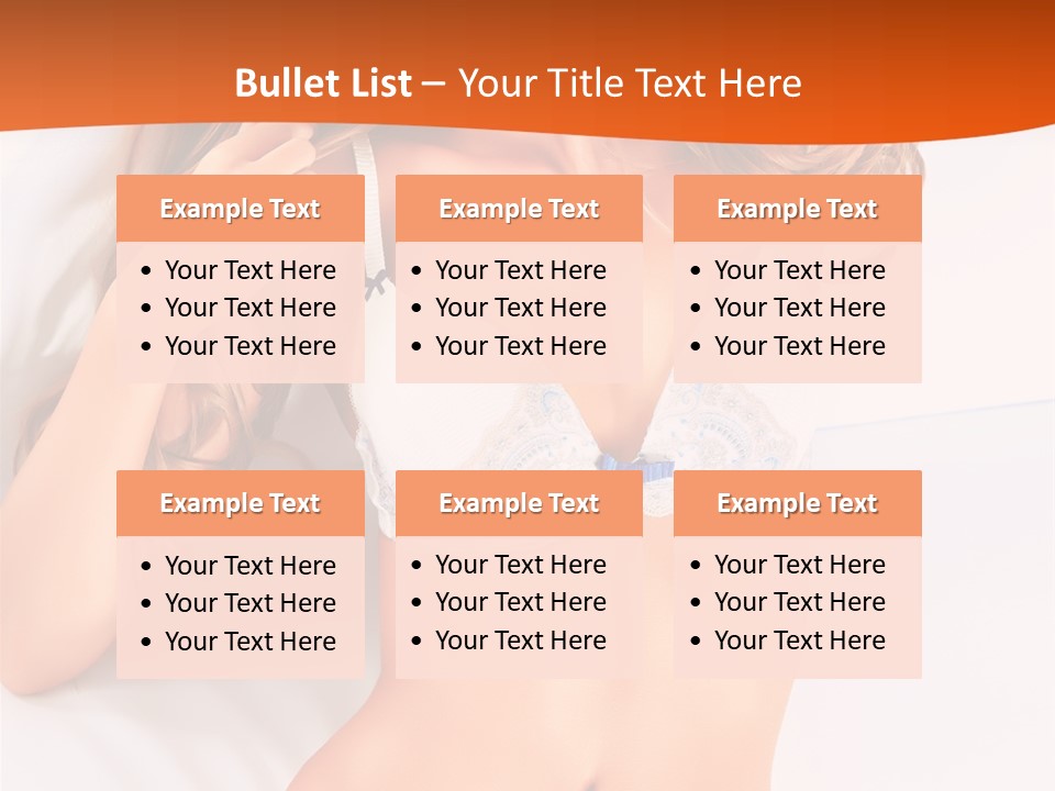 Slim White Glamour PowerPoint Template