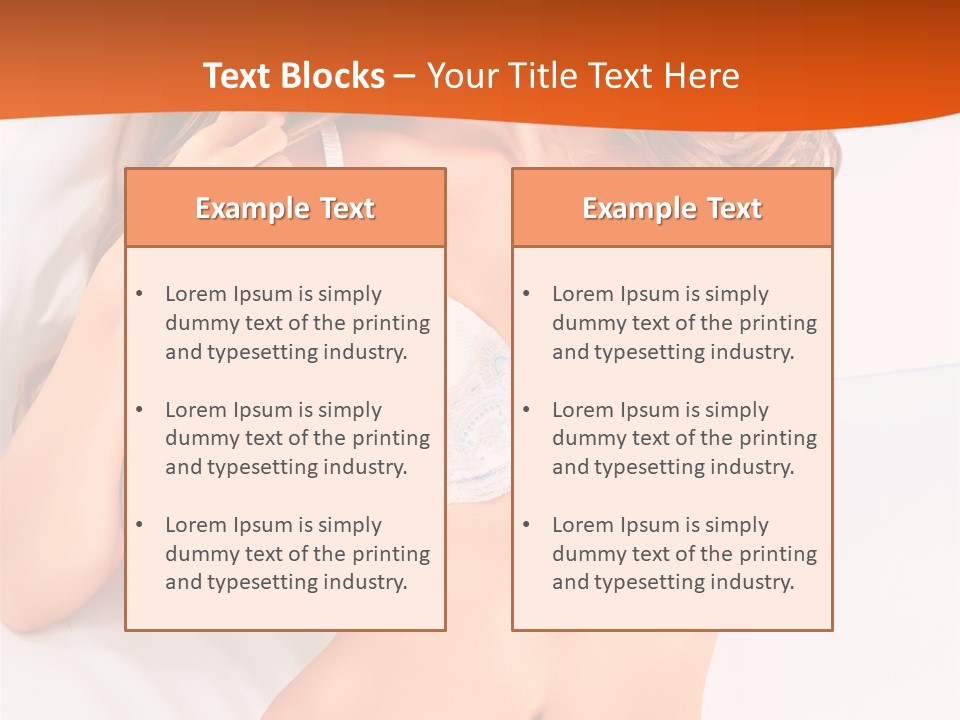 Slim White Glamour PowerPoint Template