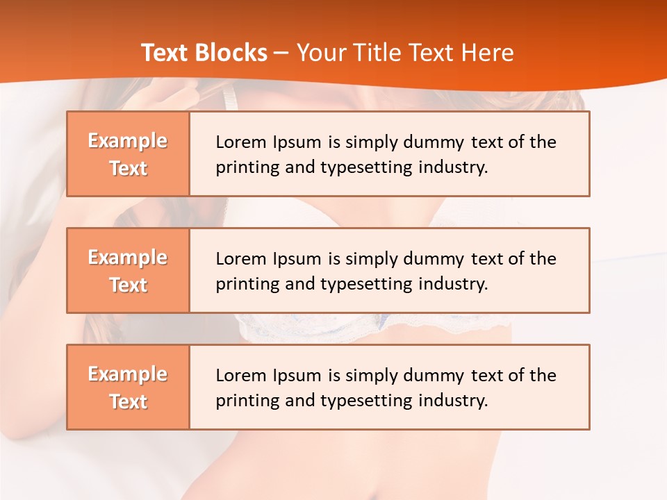 Slim White Glamour PowerPoint Template