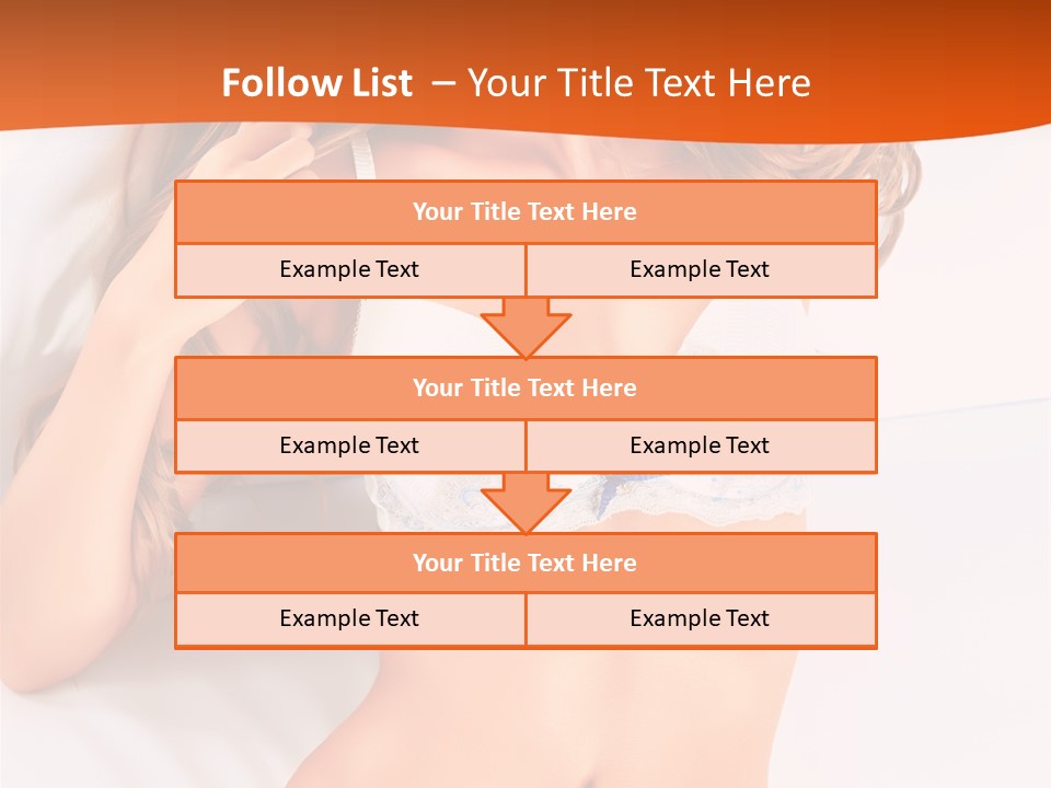 Slim White Glamour PowerPoint Template