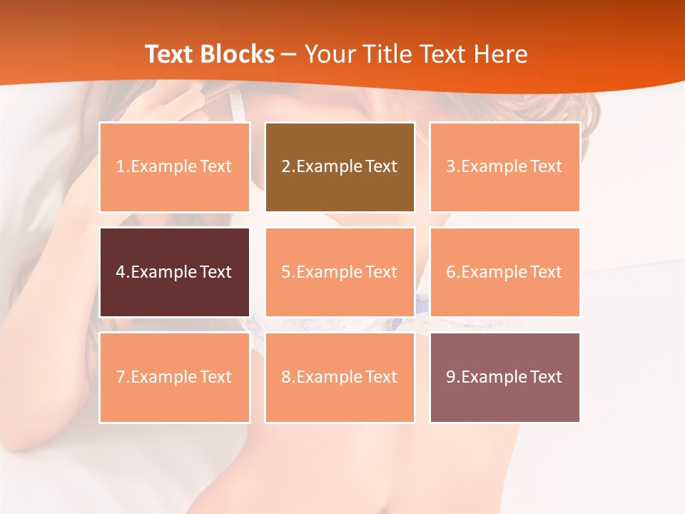 Slim White Glamour PowerPoint Template