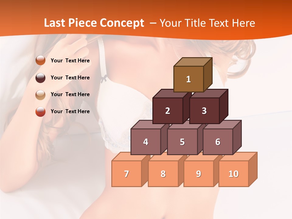 Slim White Glamour PowerPoint Template