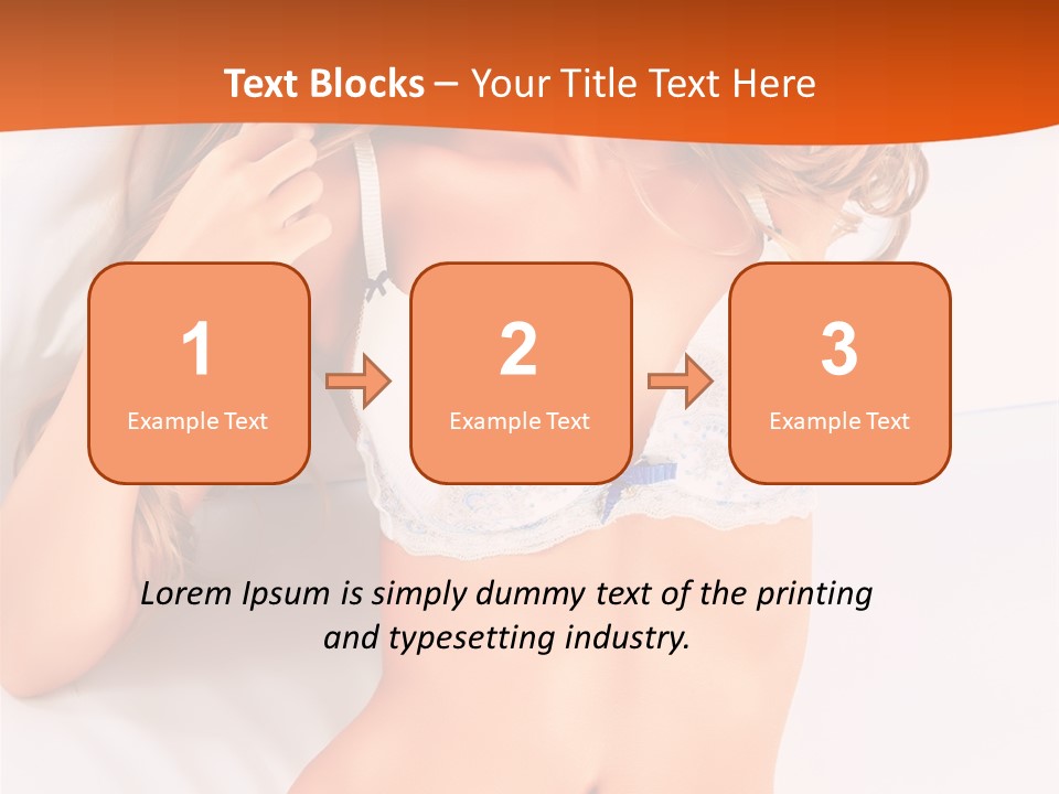 Slim White Glamour PowerPoint Template