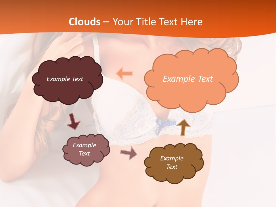 Slim White Glamour PowerPoint Template