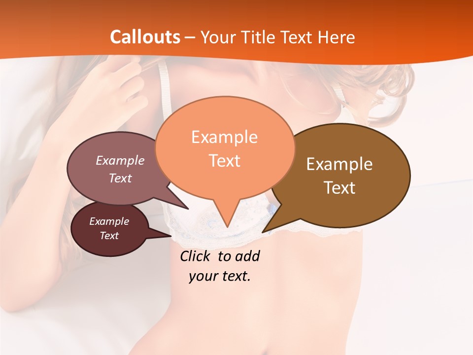 Slim White Glamour PowerPoint Template