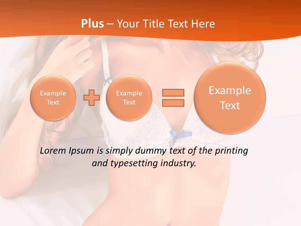 Slim White Glamour PowerPoint Template