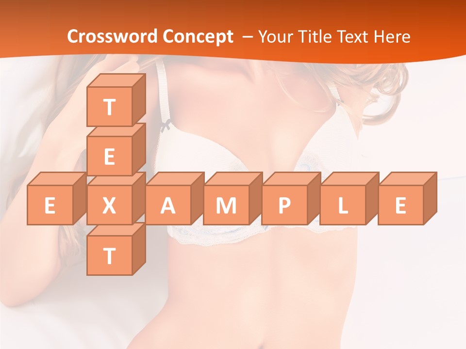 Slim White Glamour PowerPoint Template