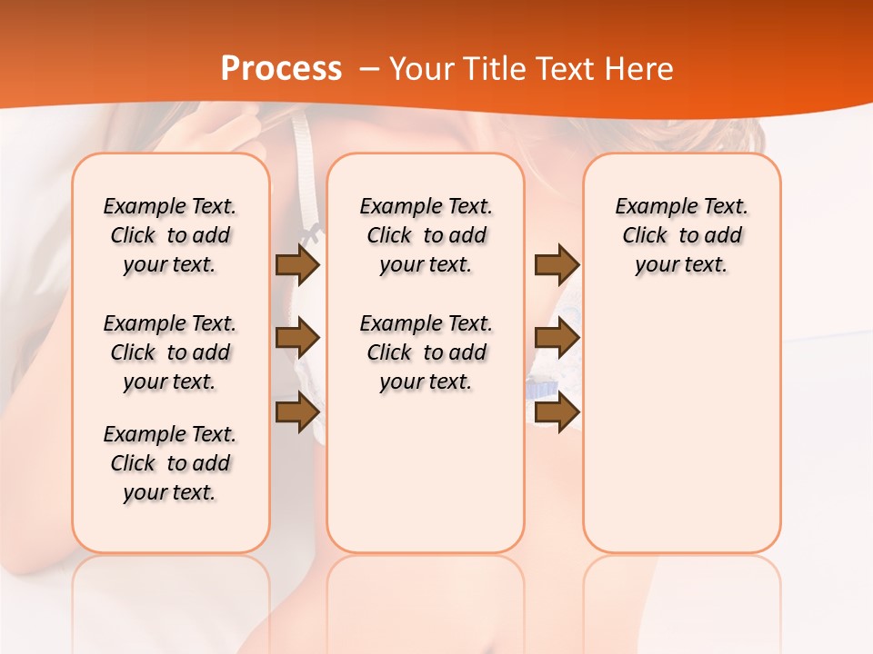 Slim White Glamour PowerPoint Template