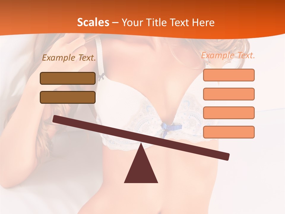 Slim White Glamour PowerPoint Template