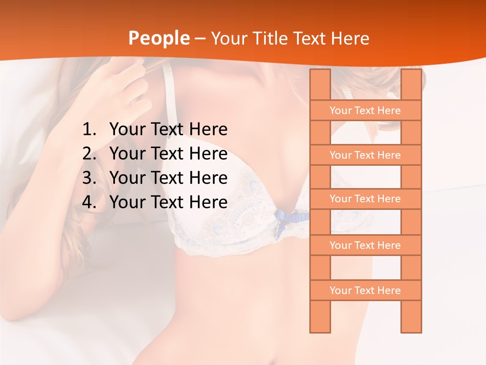 Slim White Glamour PowerPoint Template