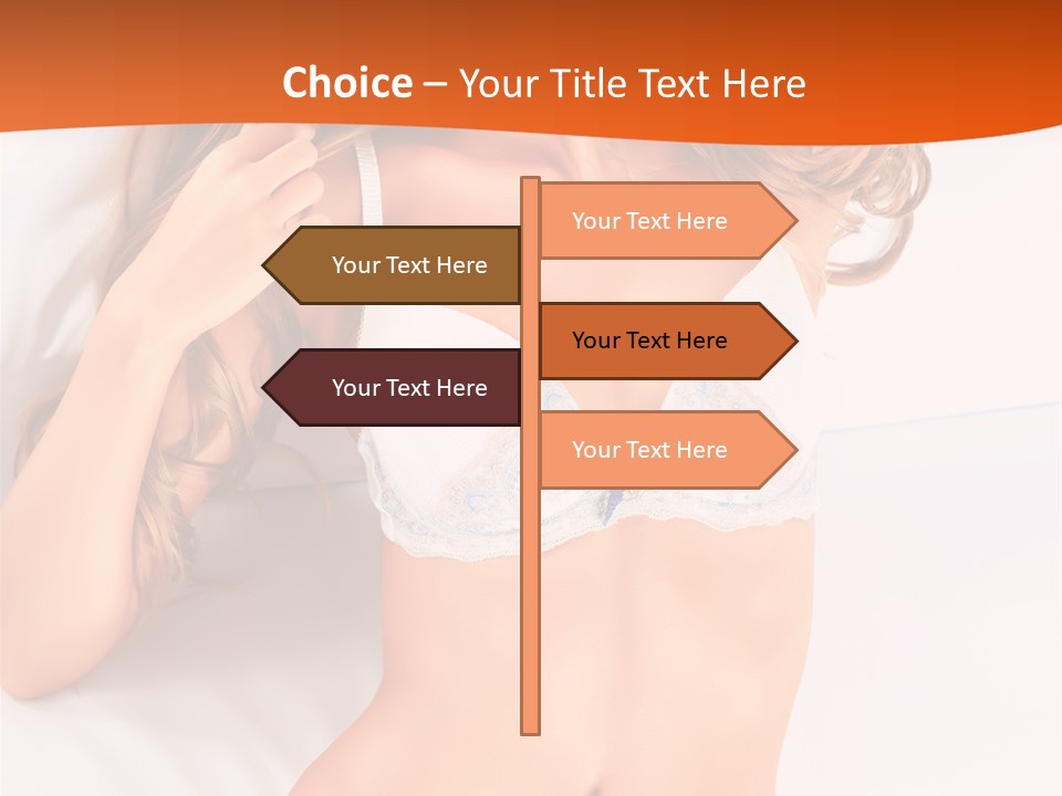 Slim White Glamour PowerPoint Template