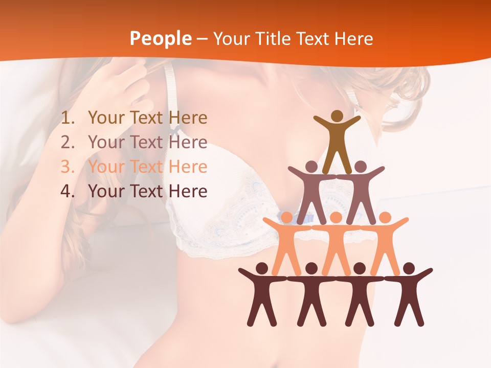 Slim White Glamour PowerPoint Template