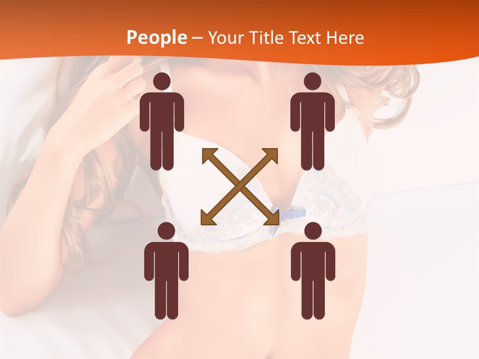 Slim White Glamour PowerPoint Template