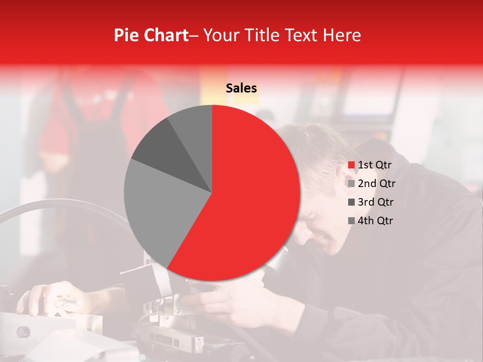 Optical Device Engineering Serviceman PowerPoint Template
