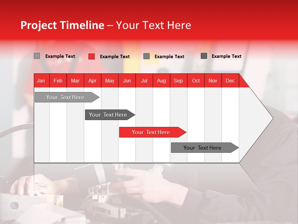 Optical Device Engineering Serviceman PowerPoint Template