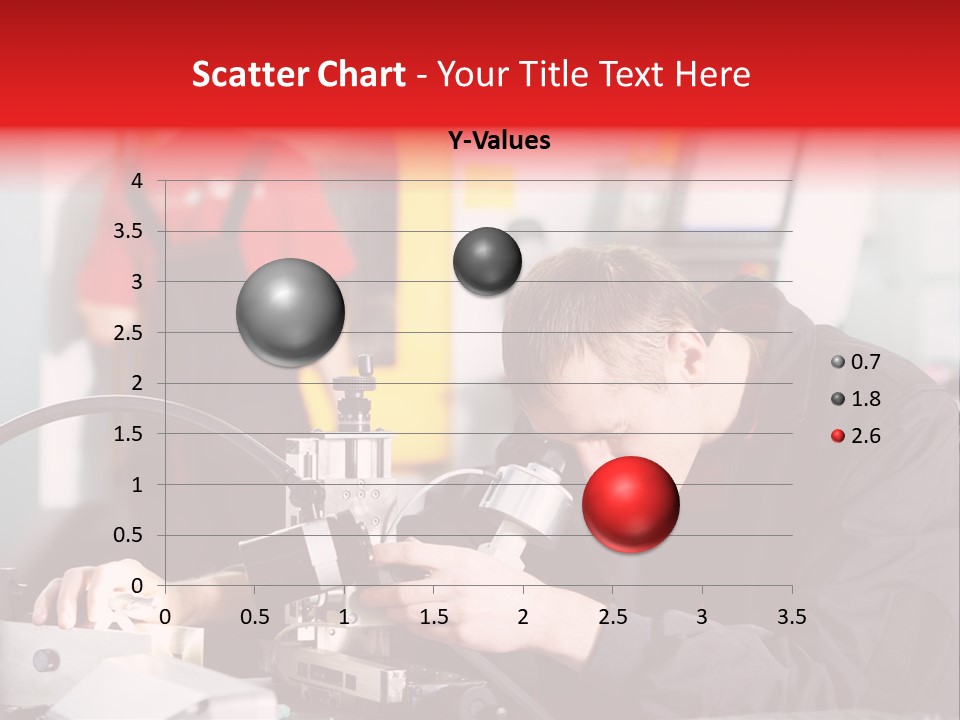 Optical Device Engineering Serviceman PowerPoint Template