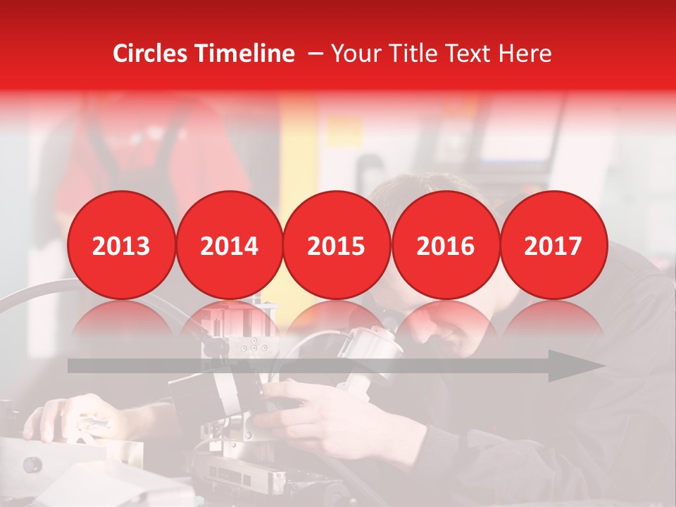 Optical Device Engineering Serviceman PowerPoint Template