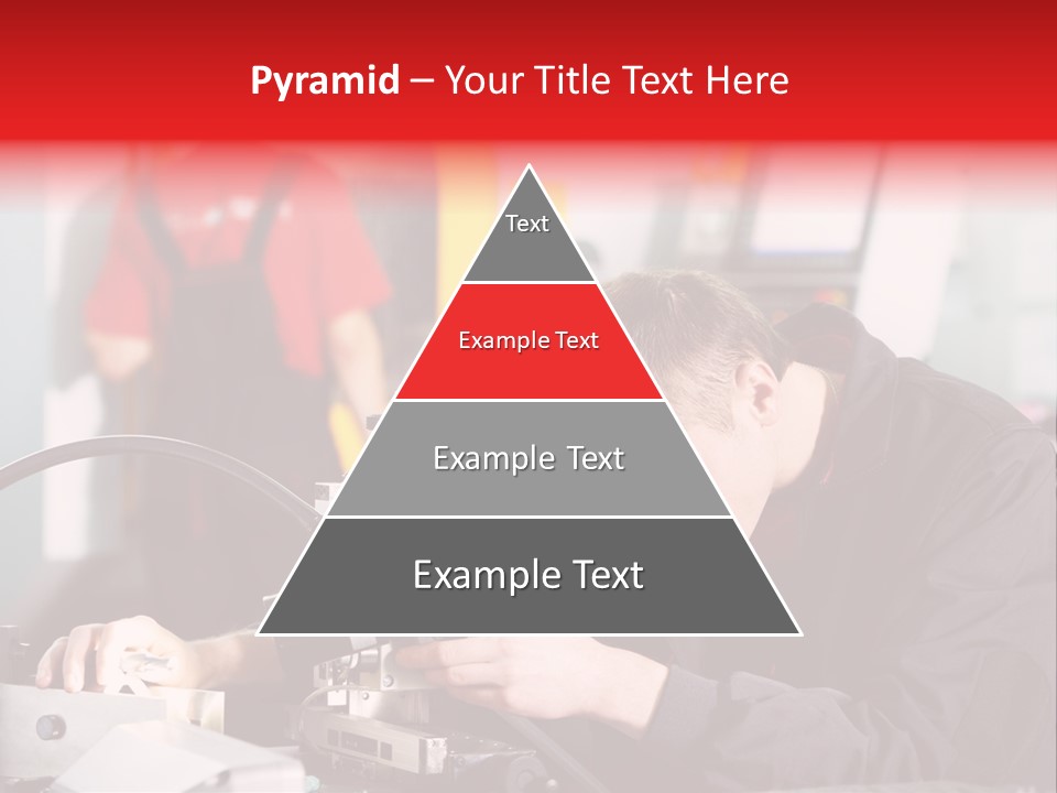 Optical Device Engineering Serviceman PowerPoint Template