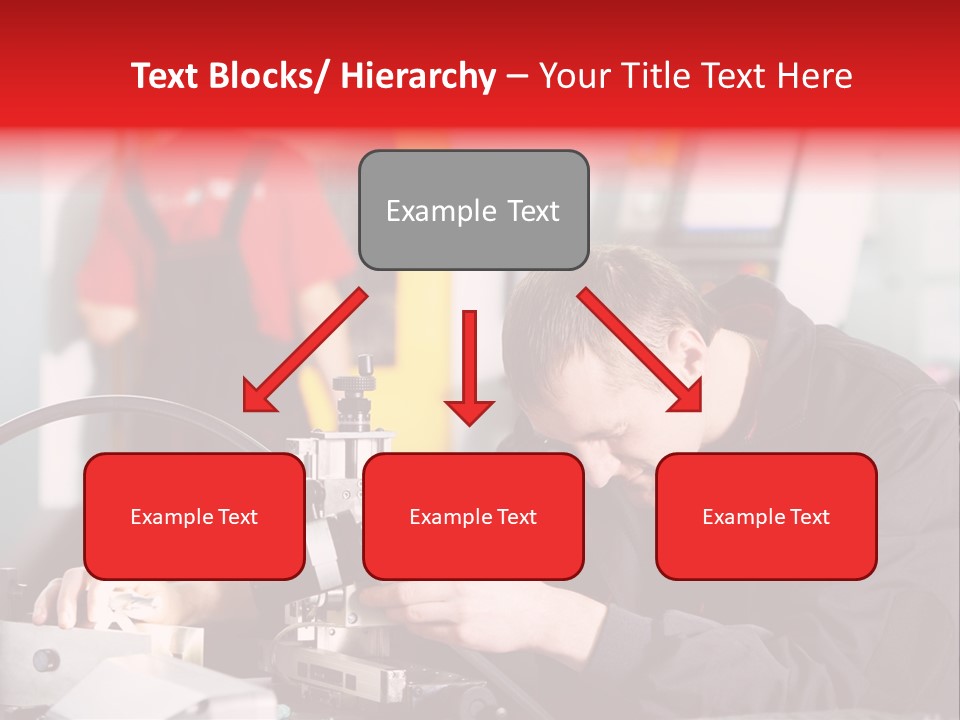 Optical Device Engineering Serviceman PowerPoint Template