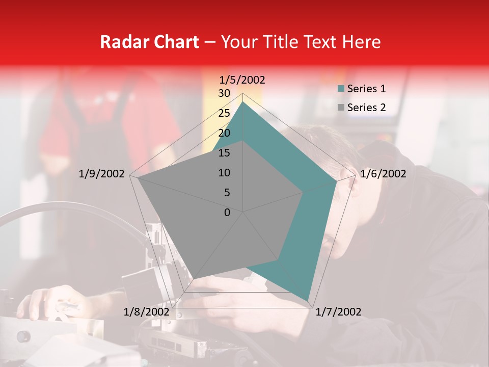 Optical Device Engineering Serviceman PowerPoint Template