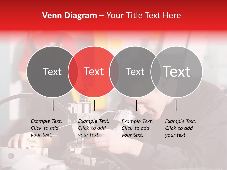 Optical Device Engineering Serviceman PowerPoint Template