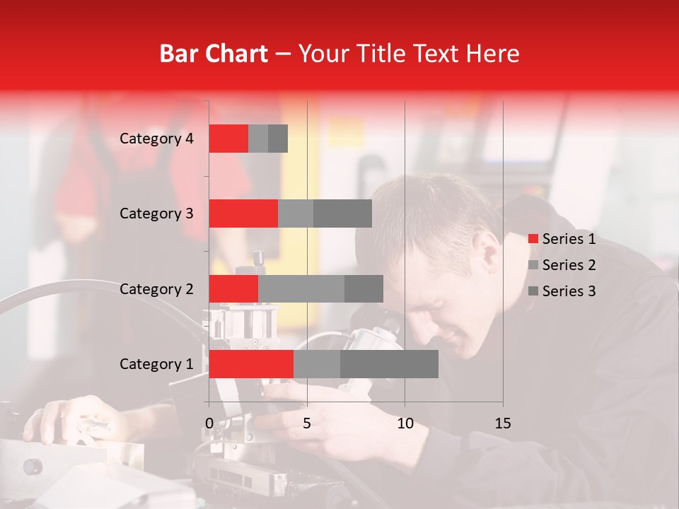 Optical Device Engineering Serviceman PowerPoint Template