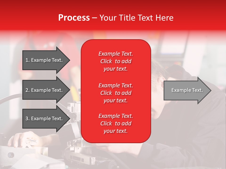 Optical Device Engineering Serviceman PowerPoint Template