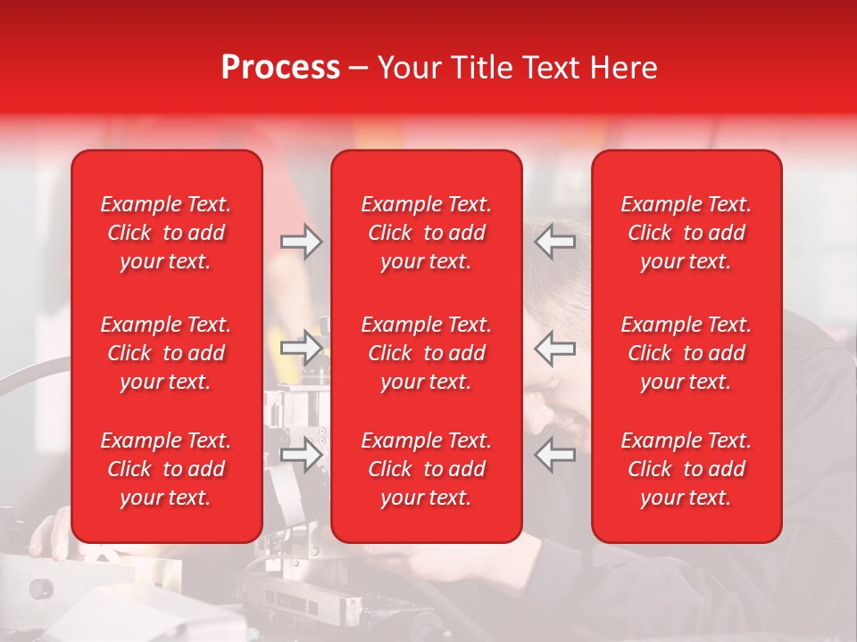 Optical Device Engineering Serviceman PowerPoint Template
