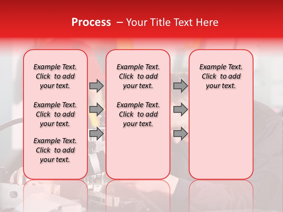 Optical Device Engineering Serviceman PowerPoint Template