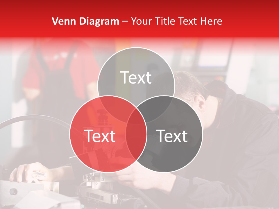 Optical Device Engineering Serviceman PowerPoint Template