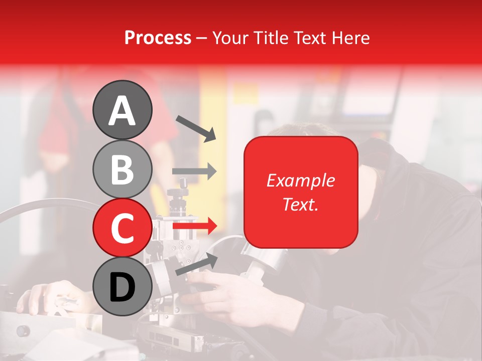 Optical Device Engineering Serviceman PowerPoint Template