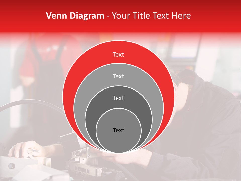Optical Device Engineering Serviceman PowerPoint Template