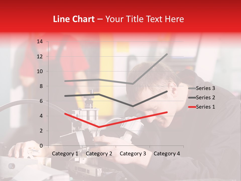 Optical Device Engineering Serviceman PowerPoint Template