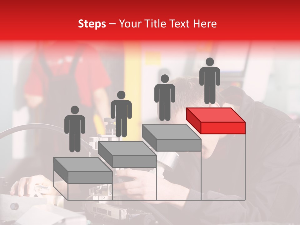 Optical Device Engineering Serviceman PowerPoint Template