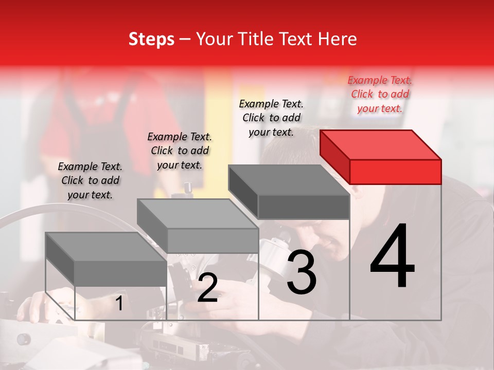 Optical Device Engineering Serviceman PowerPoint Template