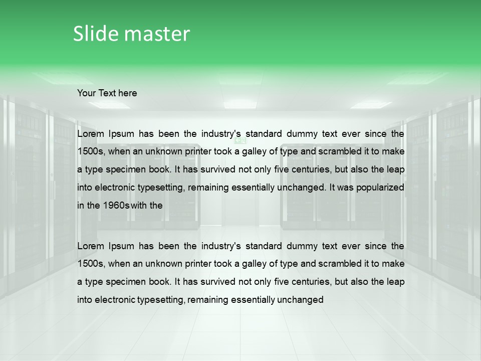 Tower Telecommunication Hosting PowerPoint Template
