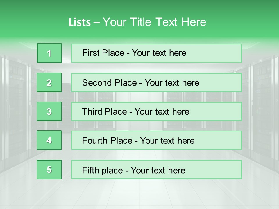 Tower Telecommunication Hosting PowerPoint Template