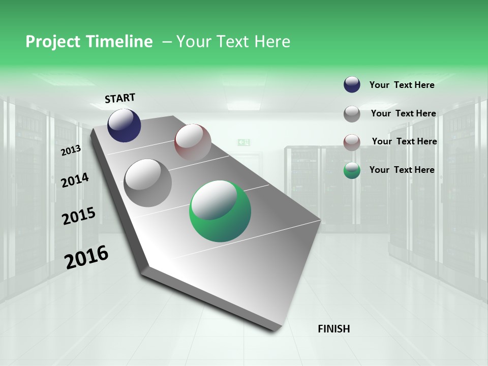 Tower Telecommunication Hosting PowerPoint Template