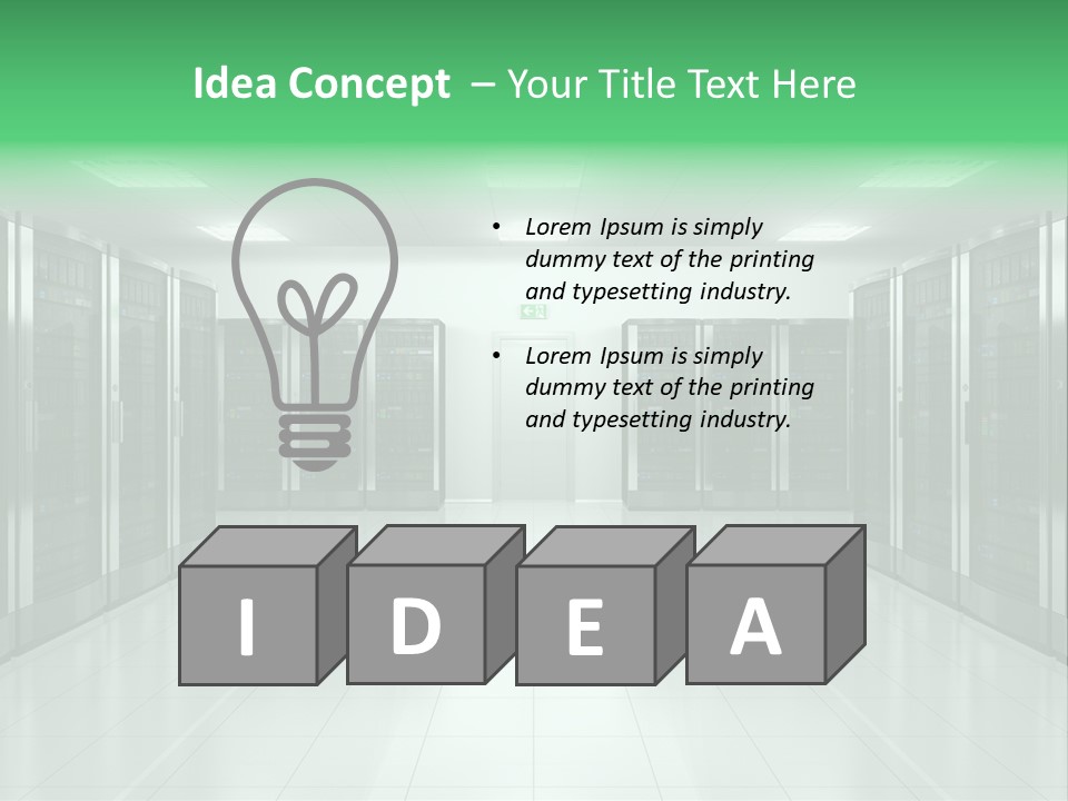 Tower Telecommunication Hosting PowerPoint Template