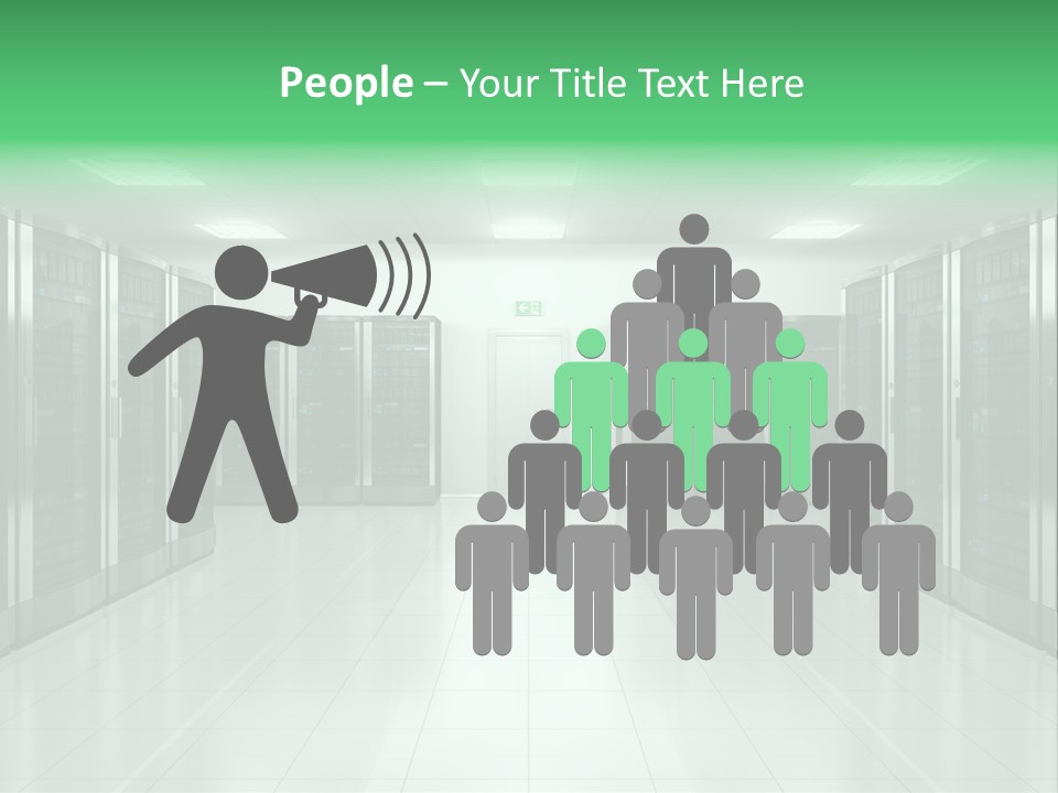 Tower Telecommunication Hosting PowerPoint Template