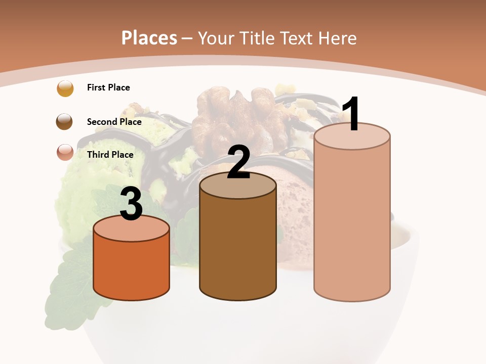 Border Glacue Freshness PowerPoint Template